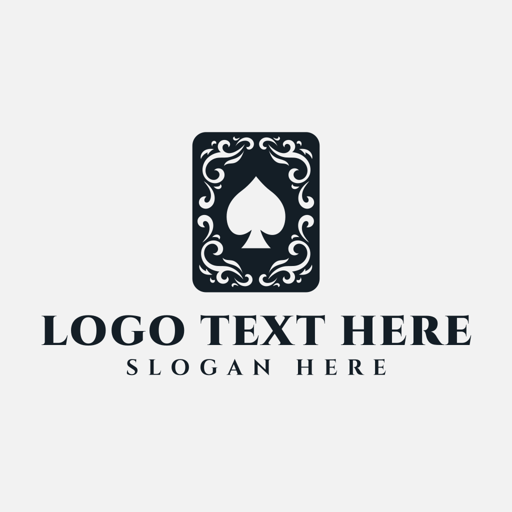 Decorative Spade Card Logo | BrandCrowd Logo Maker | BrandCrowd ...