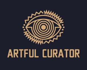 Ancient Mystical Eye  logo design