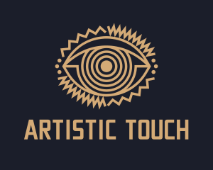 Ancient Mystical Eye  logo design