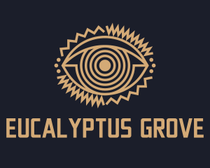 Ancient Mystical Eye  logo design