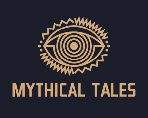 Mythology - Ancient Mystical Eye logo design