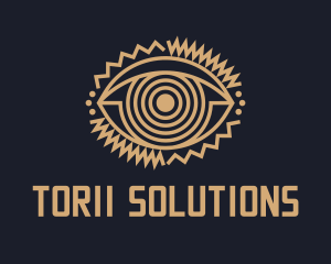 Ancient Mystical Eye  logo design