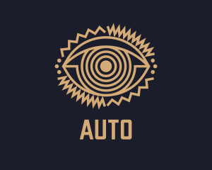 Antique - Ancient Mystical Eye logo design