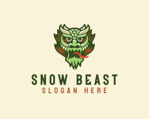 Dragon Monster Beast logo design