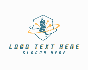 Varsity - Basketball Varsity Athlete logo design