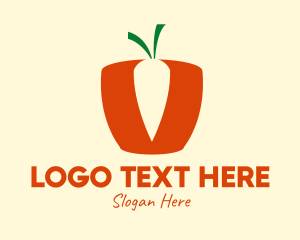 Simple - Simple Carrot Basket logo design