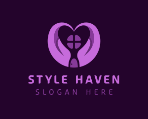 Violet Heart House Logo