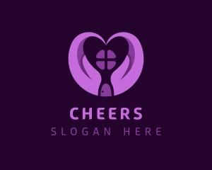 Violet Heart House Logo