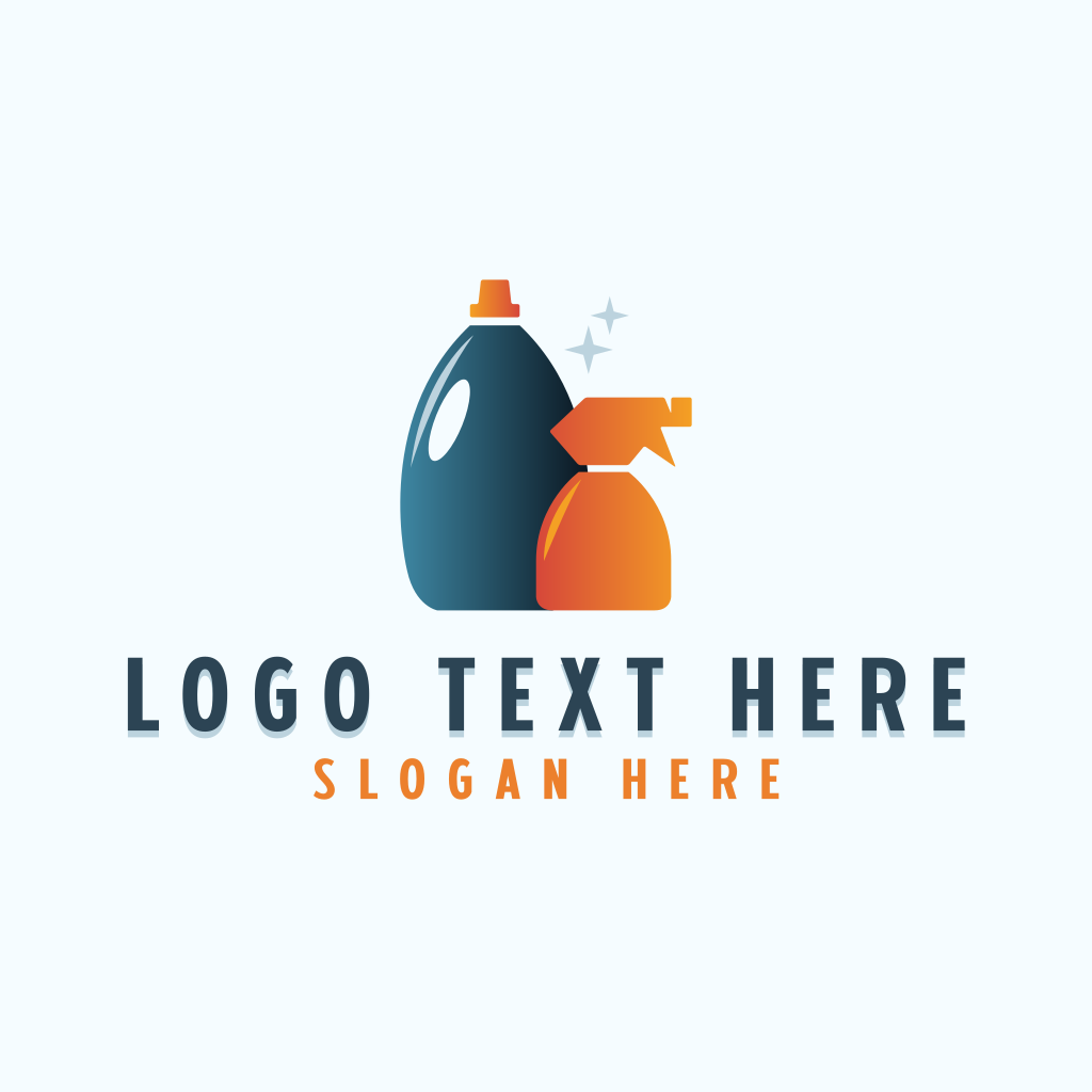 Cleaning Sprayer Sanitation Logo | BrandCrowd Logo Maker