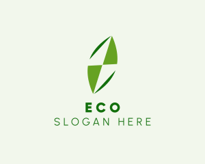 Leaf Kite Eco Business Logo