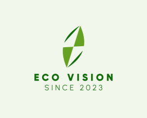 Leaf Kite Eco Business logo design