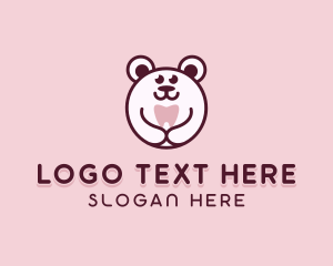 Dental Clinic - Dental Bear Tooth logo design