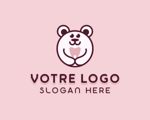 Dental Bear Tooth Logo