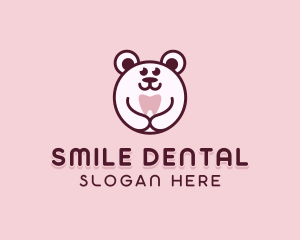 Dental - Dental Bear Tooth logo design