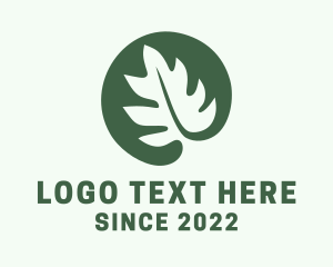 Agriculture - Indoor Plant Leaf Decoration logo design
