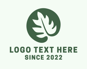 Herbal - Indoor Plant Leaf Decoration logo design