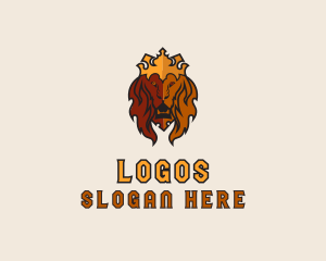 Royalty - Lion King Royalty logo design