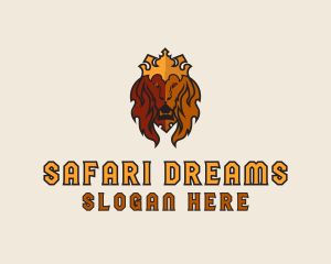 Lion King Royalty logo design