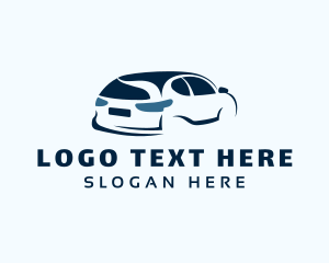 Automobile - SUV Vehicle Transport logo design