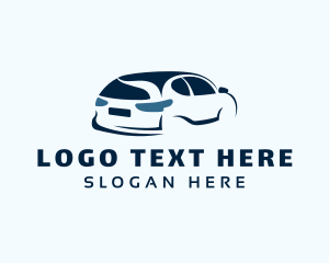 Vehicle - SUV Vehicle Transport logo design