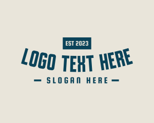 Thrift Store - Curved Business Store logo design