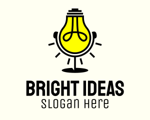 Led - Lightbulb Creative Podcast logo design