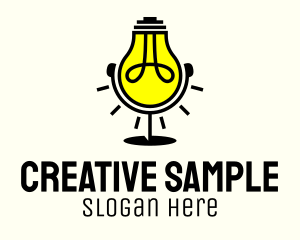 Lightbulb Creative Podcast logo design