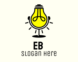 Lightbulb Creative Podcast logo design