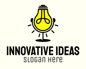 Creativity - Lightbulb Creative Podcast logo design