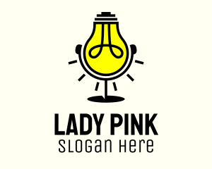 Lightbulb Creative Podcast logo design