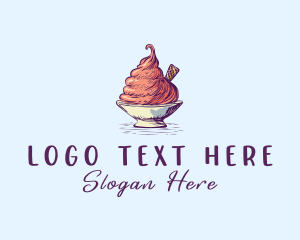Sweet - Sweet Ice Cream logo design