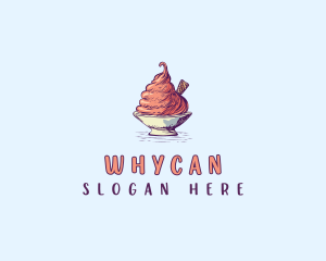 Sweet Ice Cream Logo