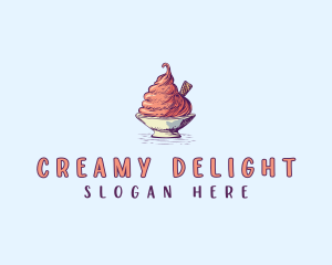 Yogurt - Sweet Ice Cream logo design