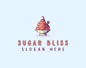 Sweet - Sweet Ice Cream logo design