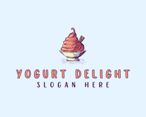 Yogurt - Sweet Ice Cream logo design