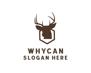 Hunter - Deer Hunting Wildlife logo design