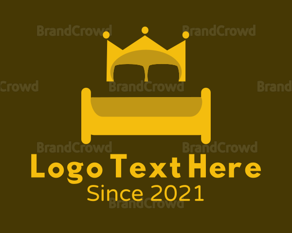 Queen Crown Bed Logo