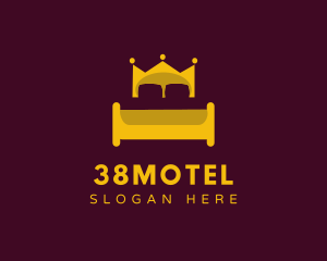 Royal Crown Bed logo design