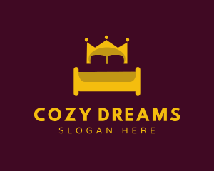 Royal Crown Bed logo design