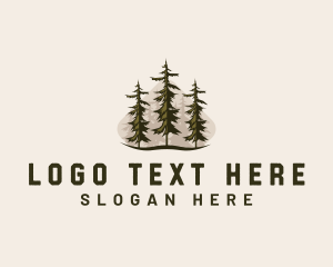 Outdoor - Pine Tree Nature Park logo design