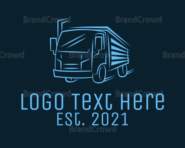 Blue Express Truck Logo