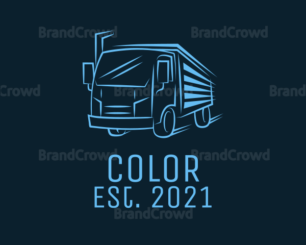 Blue Express Truck Logo