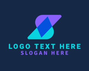 Software - Media Agency Letter S logo design