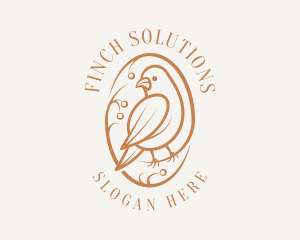 Finch - Bird Branch Aviary logo design