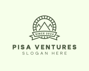 Adventure Peak Campsite  logo design