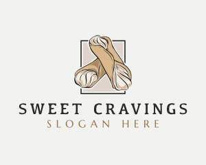 Cannoli - Sweet Cannoli Dessert logo design