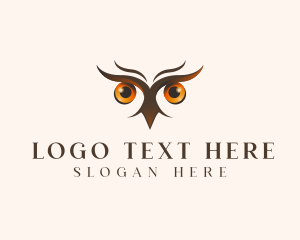 Nocturnal - Bird Eye Safari logo design