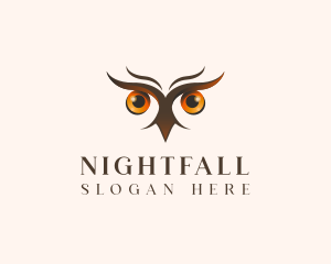 Nocturnal - Bird Eye Safari logo design