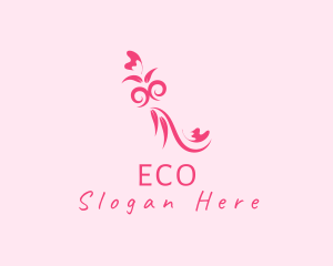 Elegant Flower Decor Logo