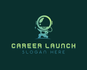 Star Astronaut Career logo design